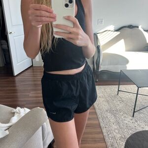 Black Nike shorts